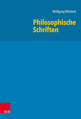 Philosophische Schriften von Vandenhoeck & Ruprecht